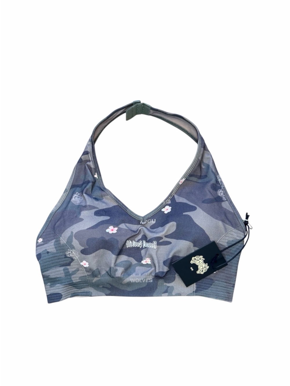Darc Sport Camo Halter Sports Bra NWT